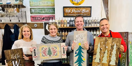 \ud83c\udf84CHRISTMAS IN JULY!\ud83c\udf84FREE CHRISTMAS BONUS BOARD & $2 DRINKS! Pick Your Project Workshop!