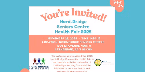 Annual University of Lethbridge Nursing Health Fair!