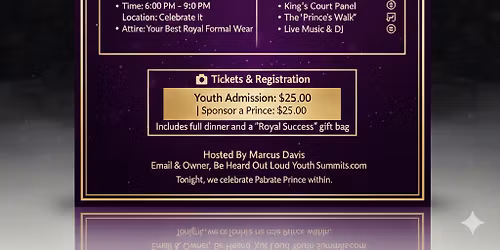 One Night with a Prince Youth Gala