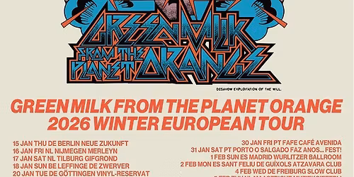 GREEN MILK FROM THE PLANET ORANGE (JAP) + MADHOUSE EXPRESS (CZ)