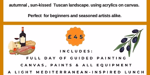 Paint & Escape: A Taste of Tuscany