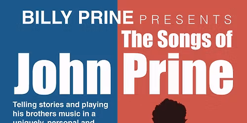 Billy Prine at MCA Denver at the Holiday Theater