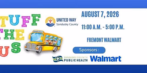 United Way Stuff the Bus School Supply Drive