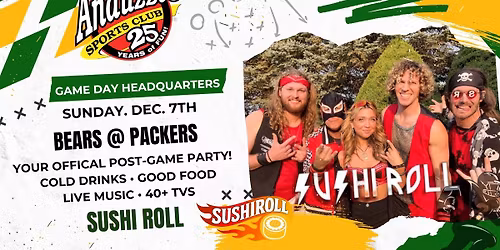 Packers vs. Bears Post Game Party @ Anduzzis