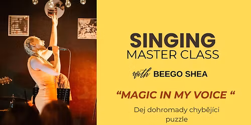 \u2728 MAGIC IN MY VOICE \u2013 Laborato\u0159 hlasov\u00e9ho v\u011bdom\u00ed \u2728 s Beego Shea