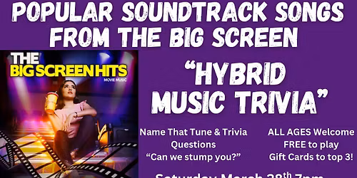 Movie Music Trivia!!