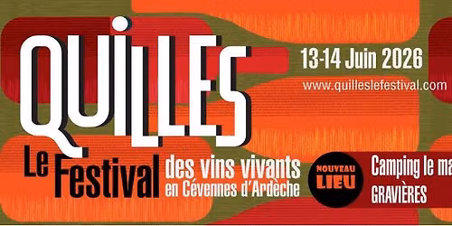 QUILLES LE FESTIVAL 2026