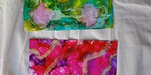 ALCOHOL INK TECHNIQUES  w\/SUSAN SMATHERS