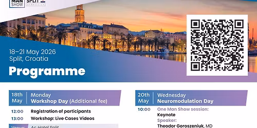 One Man Show vol. IV Symposium Split 2026