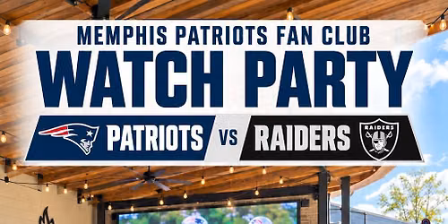 WEEK 5 MPFC GAME WATCH PARTY PATS VS RAIDERS!!! 