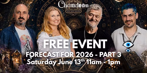 FREE EVENT - Forecast for 2026 \u2013 Part 3
