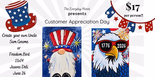 Customer Appreciation Painters Choice
