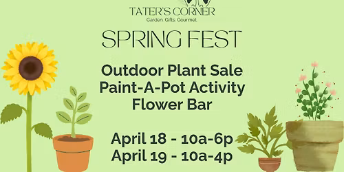 Spring Fest at Tater's Corner