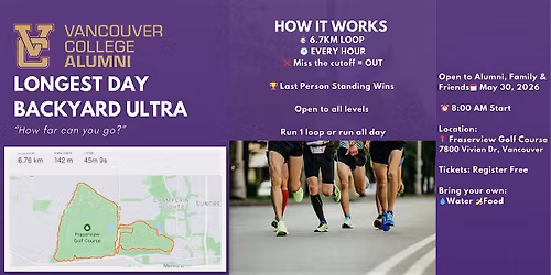 VC Alumni Longest Day Backyard Ultra