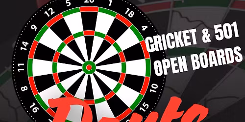 Open Darts Cricket & 501