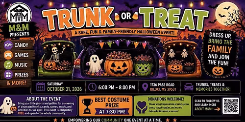 M&M Trunk or Treat