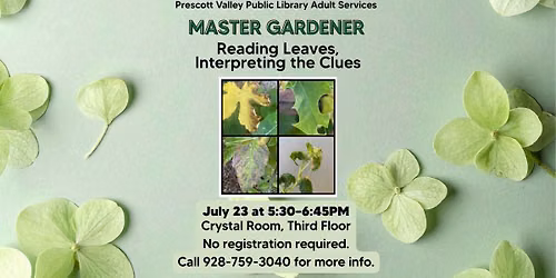 Reading Leaves, Interpreting the Clues