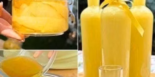 Limoncello class with food too 