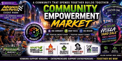 Community Empowerment Market Part 3-BIGGER PLANETS. BIGGER PURPOSE.