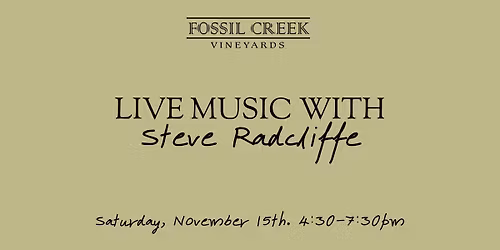 Live Music at Fossil Creek