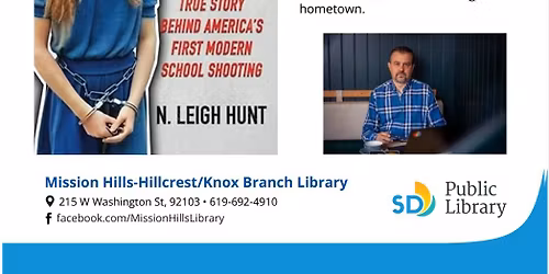 Author Talk: "I Don\u2019t Like Mondays: The True Story Behind America\u2019s First Modern School Shooting" 