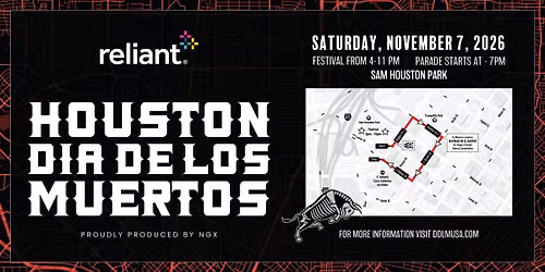 6th Houston Dia De Muertos Parade & Festival, Presented by Reliant