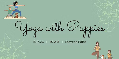 Yoga with Puppies