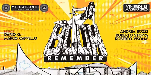 REMEMBER BOOM @VillaBonin