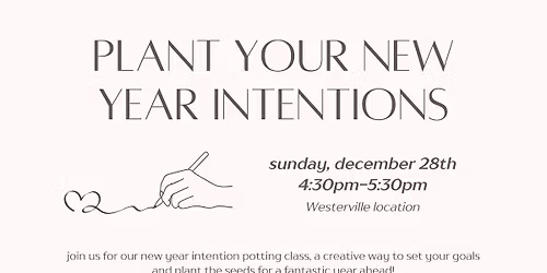 Plant Your New Year Intentions Workshop