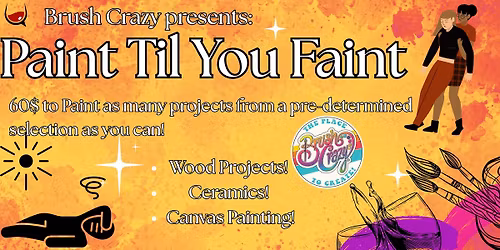 Paint Til You Faint Event
