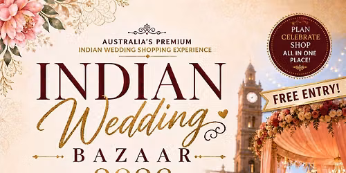 Indian Wedding Bazaar 2026 at Parramatta Townhall