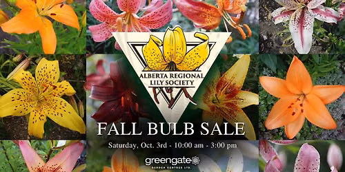 Alberta Regional Lily Society Fall Sale