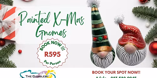 Painted X-Mas Gnomes