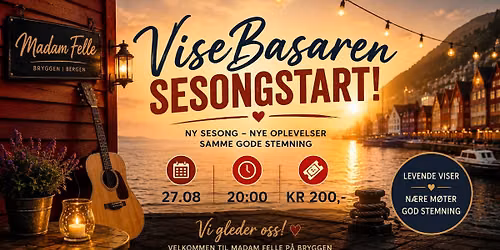 S\u00e5 var det p\u00e5'an igjen - sesongstart i ViseBasaren