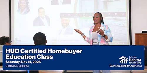 Homebuyer Education Class