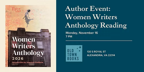 Author Event: Women Writers Anthology Reading