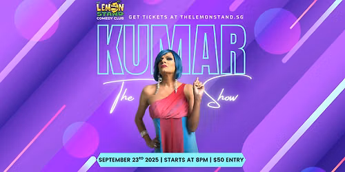 The Kumar Show | Wednesday 23rd September 2026 @ The Lemon Stand