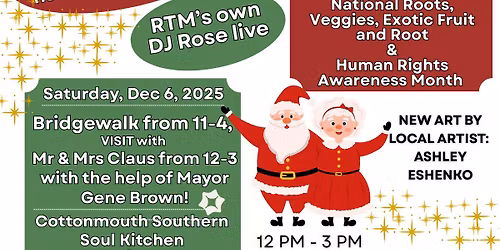 Bridgewalk @ Artwalk Holiday Celebration and Community Resource Connection