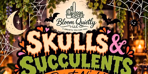 Skulls & Succulents paint night