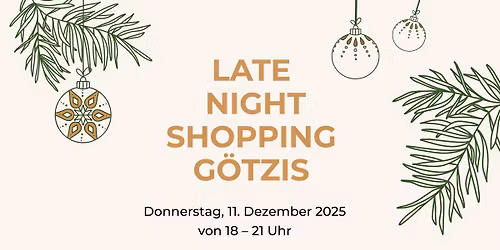 Late Night Shopping in G\u00f6tzis