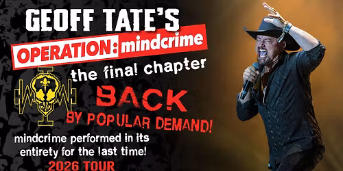 Geoff Tate's Operation: Mindcrime - The Final Chapter