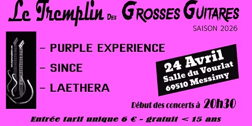 Tremplin Les Grosses Guitares