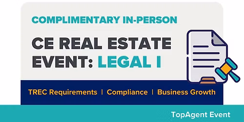 CE Class \u2013 TREC Legal Update I #10051-RENE