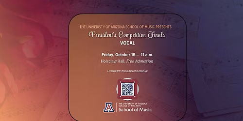 President\u2019s Concerto Competition \u2014 Vocal Final Round