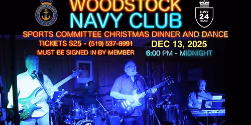 Woodstock Navy Club - Christmas Dinner and Dance