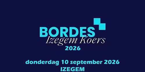 BORDES Izegem Koers 2026
