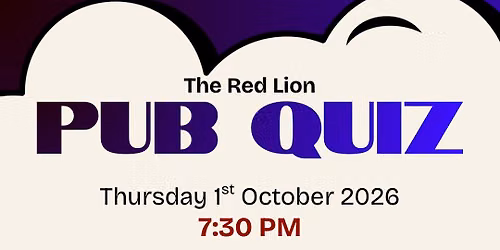 Pub Quiz- October
