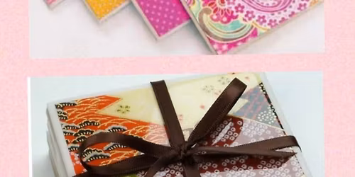 \u201cMom & Me\u201d OR \u201cJust For Mom\u201d Tile Coasters Design Workshop \u2013 with Mimosa Mocktails!