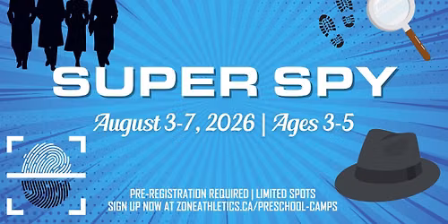 Super Spy Preschool Camp