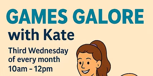 Games Galore - Part of Wellbeing Wednesday 
